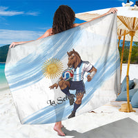 Argentina Football Sarong La Seleccion Horse - Sun Of May