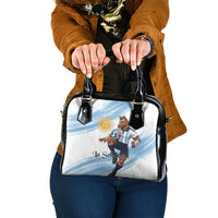 Argentina Football Shoulder Handbag La Seleccion Horse - Sun Of May