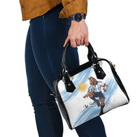 Argentina Football Shoulder Handbag La Seleccion Horse - Sun Of May