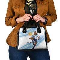 Argentina Football Shoulder Handbag La Seleccion Horse - Sun Of May