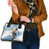 Argentina Football Shoulder Handbag La Seleccion Horse - Sun Of May