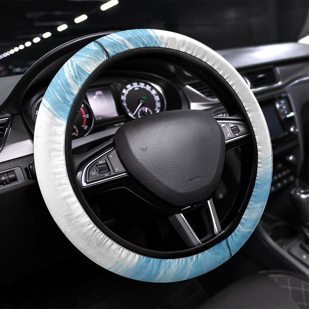 Argentina Football Steering Wheel Cover La Seleccion Horse - Sun Of May