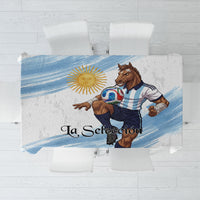 Argentina Football Tablecloth La Seleccion Horse - Sun Of May