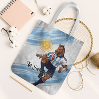 Argentina Football Tote Bag La Seleccion Horse - Sun Of May
