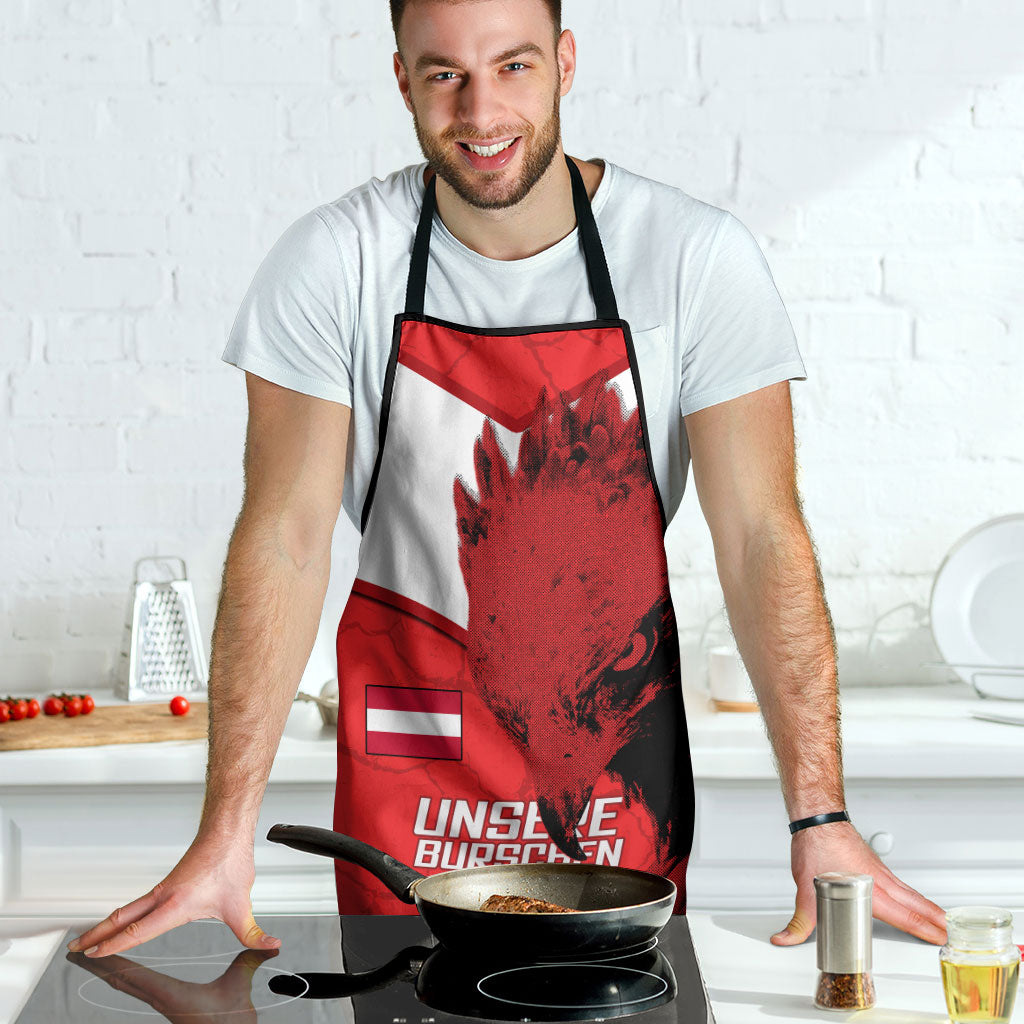 Austria Football Apron Unsere Burschen Eagle Mascot