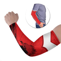 Austria Football Arm Sleeves Unsere Burschen Eagle Mascot