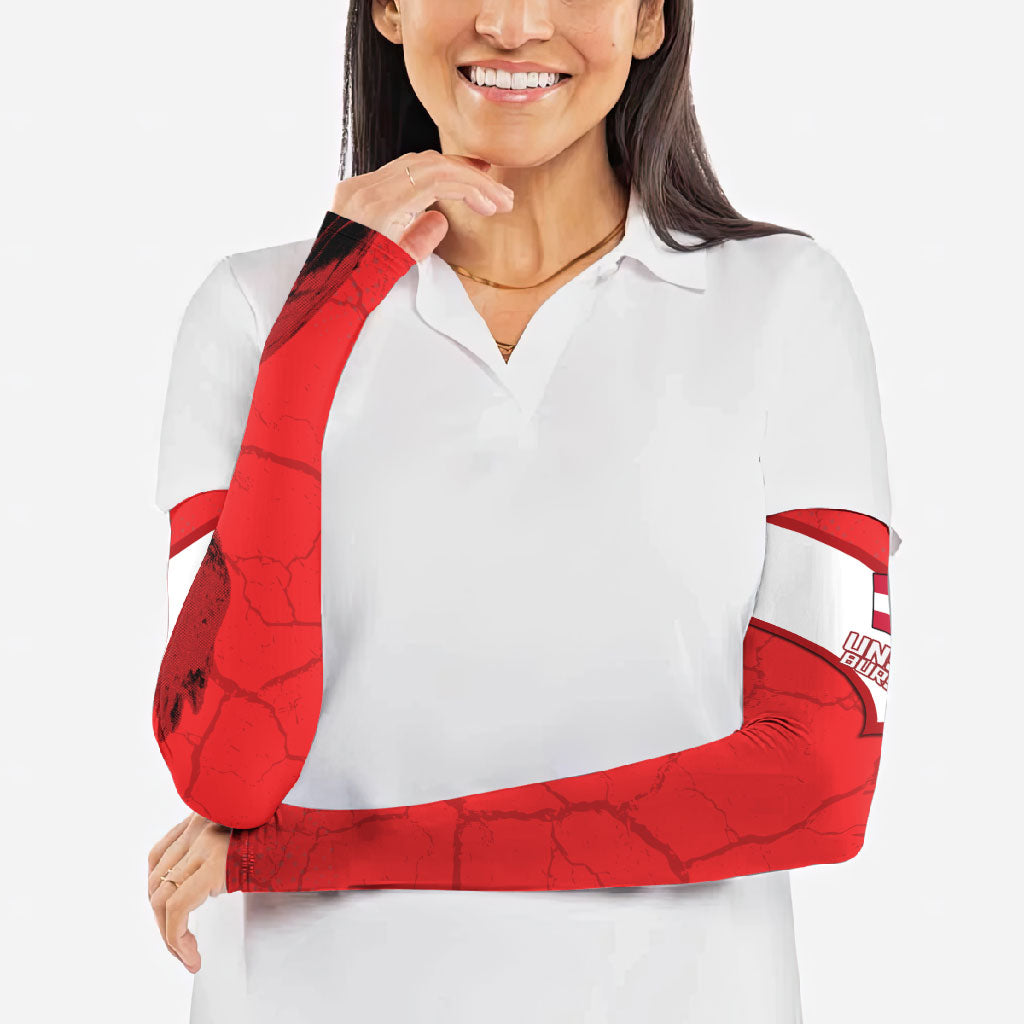 Austria Football Arm Sleeves Unsere Burschen Eagle Mascot
