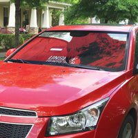 Austria Football Auto Sun Shade Unsere Burschen Eagle Mascot