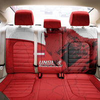 Austria Football Back Car Seat Cover Unsere Burschen Eagle Mascot