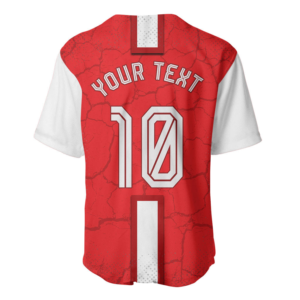 Personalized Austria Football Baseball Jersey Unsere Burschen Eagle Mascot