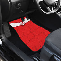 Austria Football Car Mats Unsere Burschen Eagle Mascot