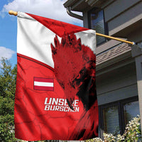 Austria Football Garden Flag Unsere Burschen Eagle Mascot