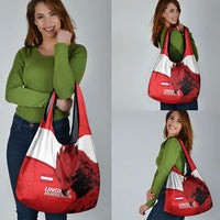 Austria Football Grocery Bag Unsere Burschen Eagle Mascot