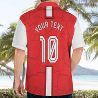 Personalized Austria Football Hawaiian Shirt Unsere Burschen Eagle Mascot