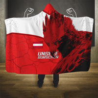 Austria Football Hooded Blanket Unsere Burschen Eagle Mascot