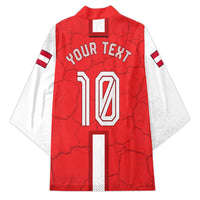 Personalized Austria Football Kimono Unsere Burschen Eagle Mascot