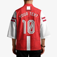Personalized Austria Football Kimono Unsere Burschen Eagle Mascot