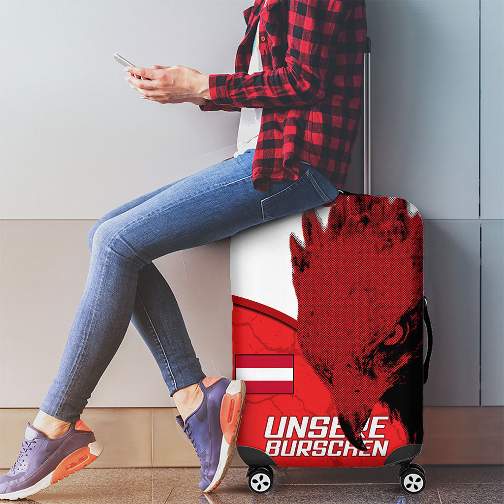 Austria Football Luggage Cover Unsere Burschen Eagle Mascot