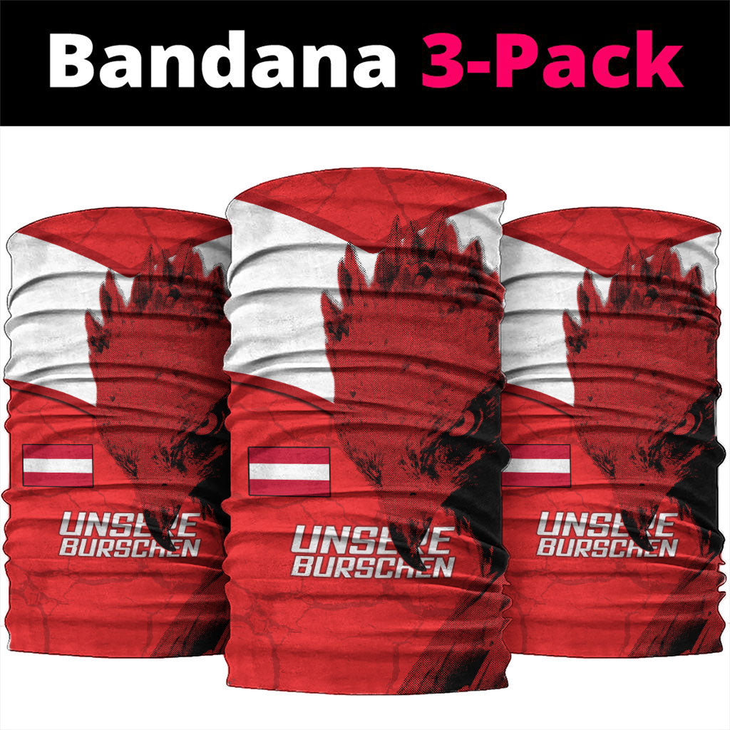 Austria Football Neck Gaiter Unsere Burschen Eagle Mascot