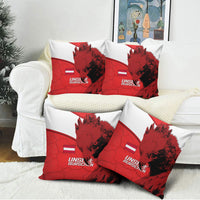 Austria Football Pillow Cover Unsere Burschen Eagle Mascot