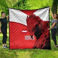 Austria Football Quilt Unsere Burschen Eagle Mascot