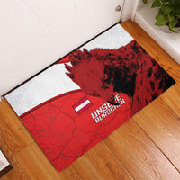 Austria Football Rubber Doormat Unsere Burschen Eagle Mascot