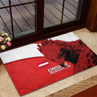 Austria Football Rubber Doormat Unsere Burschen Eagle Mascot