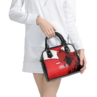 Austria Football Shoulder Handbag Unsere Burschen Eagle Mascot