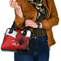 Austria Football Shoulder Handbag Unsere Burschen Eagle Mascot