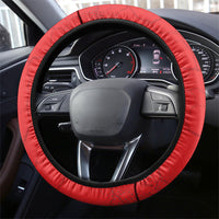 Austria Football Steering Wheel Cover Unsere Burschen Eagle Mascot