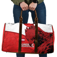 Austria Football Travel Bag Unsere Burschen Eagle Mascot