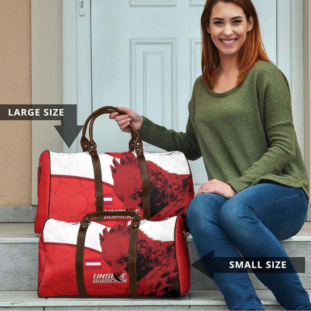 Austria Football Travel Bag Unsere Burschen Eagle Mascot