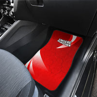 Austria Football Unsere Burschen Car Mats Eagle Mascot Patriotic Wave Grunge