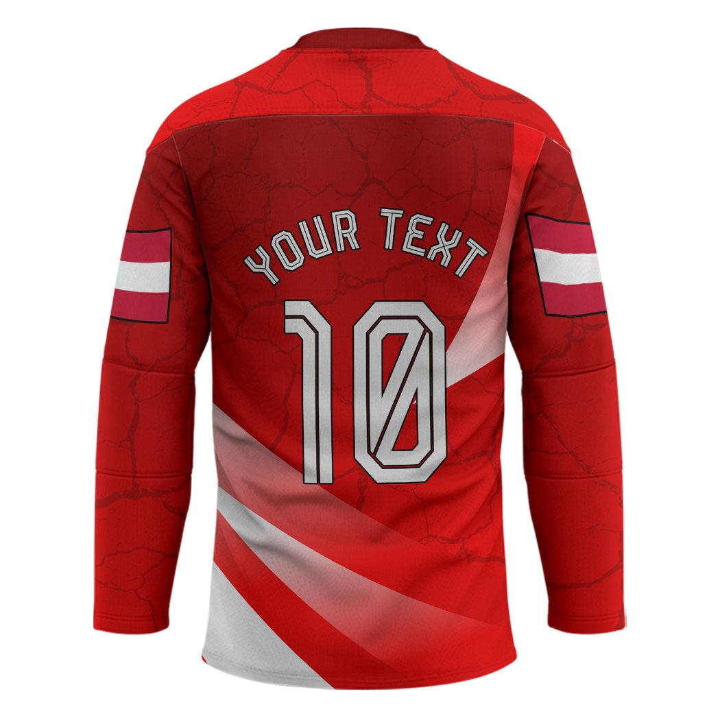 Personalized Austria Football Unsere Burschen Hockey Jersey Eagle Mascot Patriotic Wave Grunge