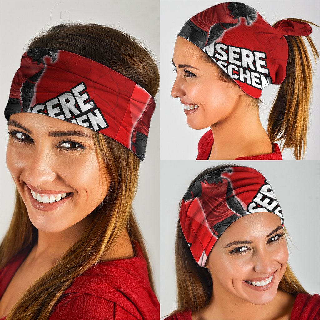Austria Football Unsere Burschen Neck Gaiter Eagle Mascot Patriotic Wave Grunge