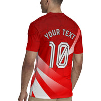 Personalized Austria Football Unsere Burschen Rugby Jersey Eagle Mascot Patriotic Wave Grunge