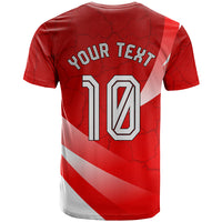 Personalized Austria Football Unsere Burschen T Shirt Eagle Mascot Patriotic Wave Grunge