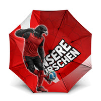Austria Football Unsere Burschen Umbrella Eagle Mascot Patriotic Wave Grunge