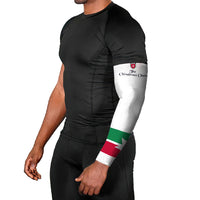 Jordan Football Arm Sleeves The Chivalrous Ones Oryx Mascot Patriotic Halftone Dot