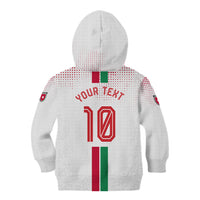 Personalized Jordan Football Kid Hoodie The Chivalrous Ones Oryx Mascot Patriotic Halftone Dot