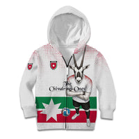 Personalized Jordan Football Kid Hoodie The Chivalrous Ones Oryx Mascot Patriotic Halftone Dot