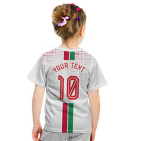 Personalized Jordan Football Kid T Shirt The Chivalrous Ones Oryx Mascot Patriotic Halftone Dot