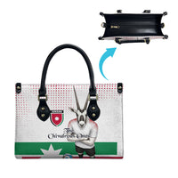 Jordan Football Leather Bag The Chivalrous Ones Oryx Mascot Patriotic Halftone Dot
