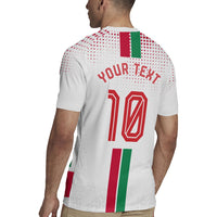 Personalized Jordan Football Rugby Jersey The Chivalrous Ones Oryx Mascot Patriotic Halftone Dot