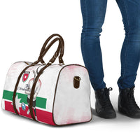 Jordan Football Travel Bag The Chivalrous Ones Oryx Mascot Patriotic Halftone Dot