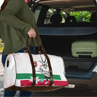 Jordan Football Travel Bag The Chivalrous Ones Oryx Mascot Patriotic Halftone Dot
