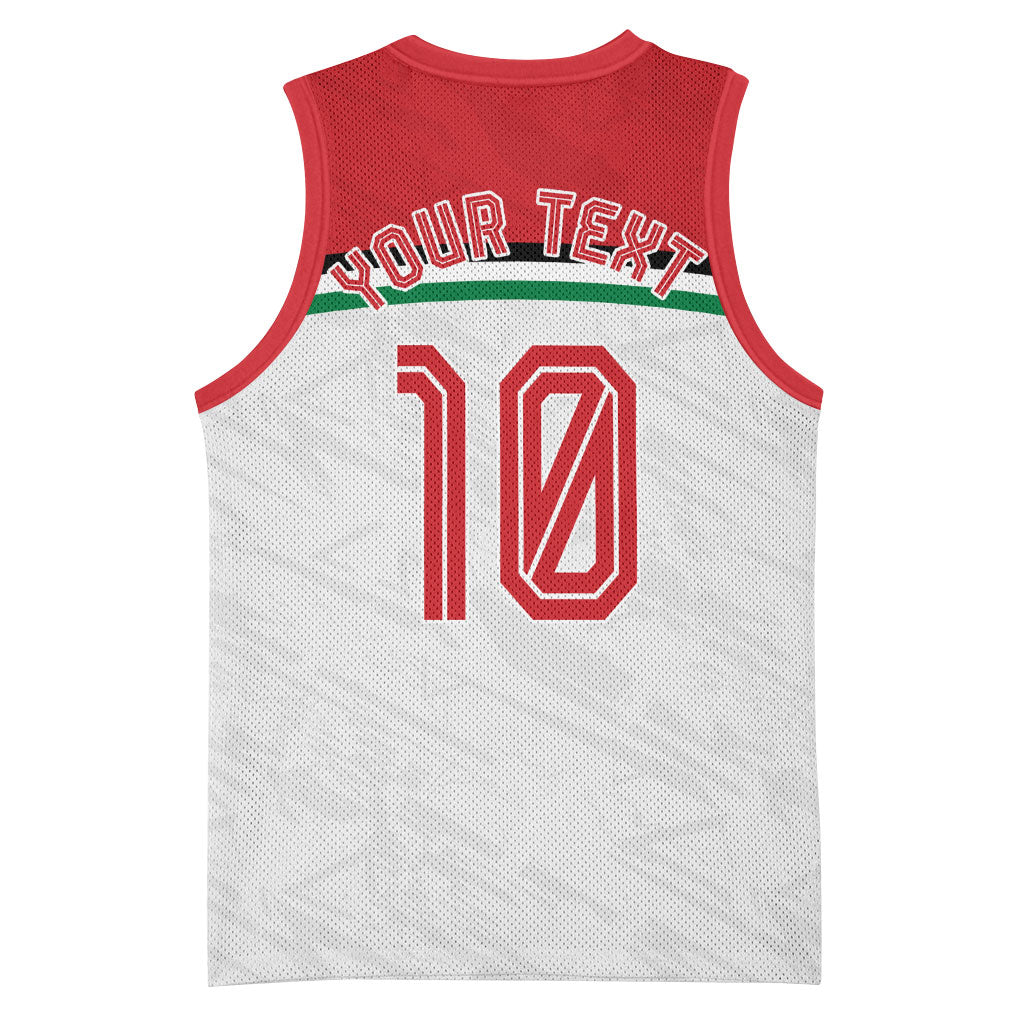 Personalized Jordan Football Oryx Mascot Basketball Jersey Patriotic Diagonal Stripe Athletic Graphic