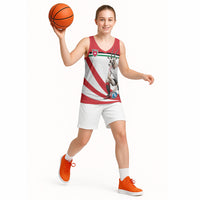 Personalized Jordan Football Oryx Mascot Basketball Jersey Patriotic Diagonal Stripe Athletic Graphic
