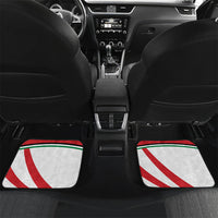 Jordan Football Oryx Mascot Car Mats Patriotic Diagonal Stripe Athletic Graphic