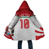 Personalized Jordan Football Oryx Mascot Cloak Patriotic Diagonal Stripe Athletic Graphic